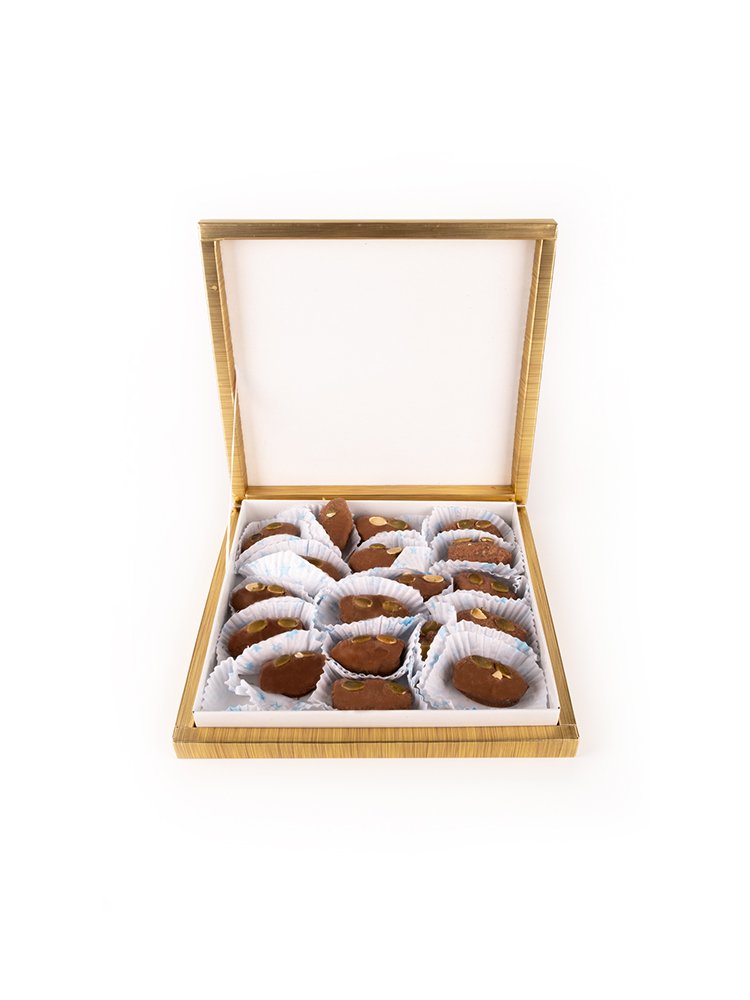 Çikolata Kaplı Kabak Çekirdeği Dolgulu Hurma 300 Gr