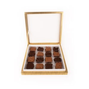 Mix Çikolatalı Kaplı Kayısı Çekirdekli Kapadokya Çikolatası 220 Gr