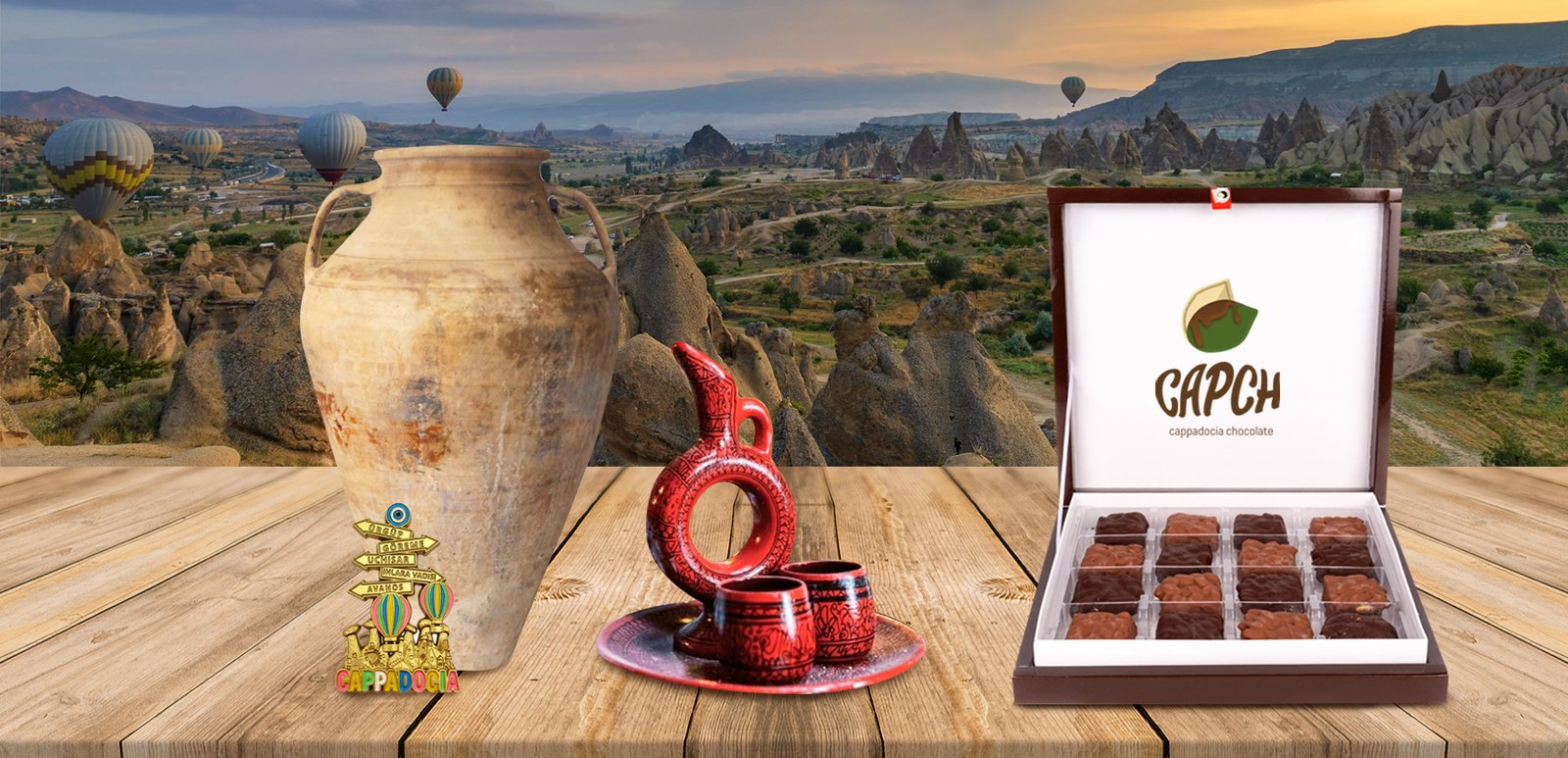 Kapadokya’da hediyelik eşya seçenekleri nelerdir?
